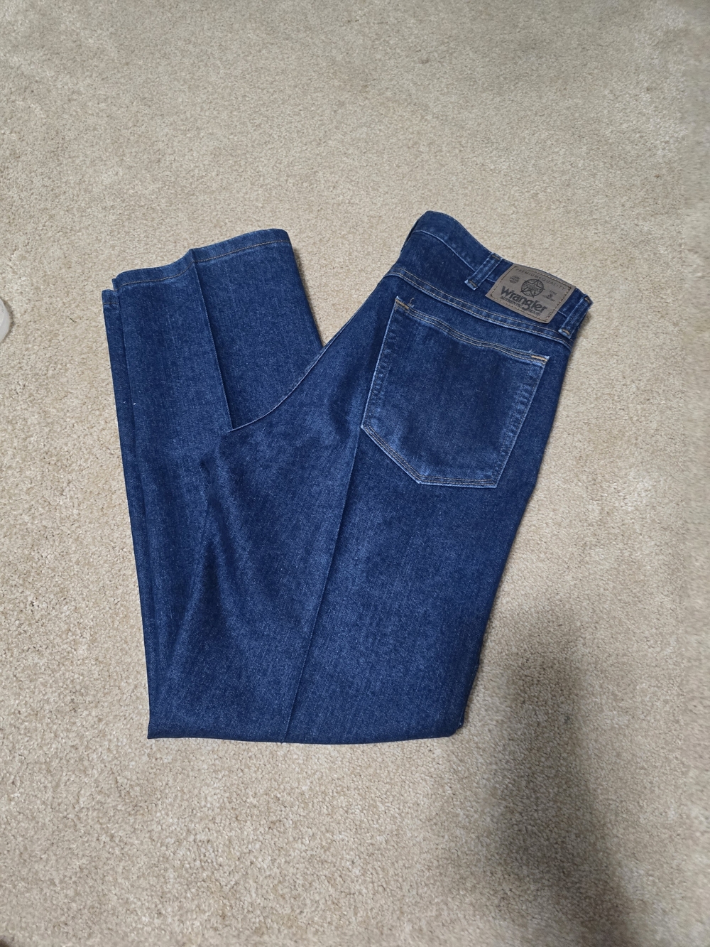 Wrangler Men's Jeans 34x29 85900DW Regular Fit Straight Leg Stretch Denim